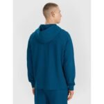 Mens sweatshirt with hood, open, 4F 4FWSS25TSWSM1558-46S - Image 2