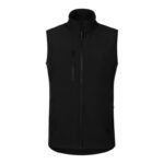 Mens Trail Softshell Vest (Black) - Image 2