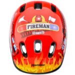 Meteor KS06 Firetracker bicycle helmet size S 48-52 cm Jr 24837 - Image 5