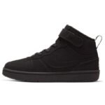 Nike Court Borough Mid 2 (PSV) CW5868-001 shoes - Image 3