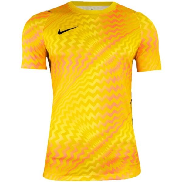 Nike Dri_Fit Gardien VI Goalkeeper Mens T-Shirt Yellow HV8301 718