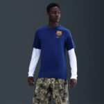 Nike FC Barcelona Crest Tee M HQ8396-455 - Image 2