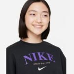 Nike Sportswear Trend FLC Crew Jr DV2563-045 sweatshirt - Image 4