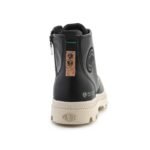 Palladium Pampa Hi Re-Vegan Leather U shoes 74378-008-M Black - Image 6
