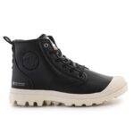 Palladium Pampa Hi Re-Vegan Leather U shoes 74378-008-M Black - Image 7
