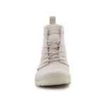 Palladium Pampa Hi Skin U 74379-155-M White Cap Gray shoes - Image 3