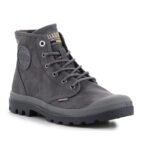 Palladium Pampa Hi Wax U French Metal shoes 77222-068-M - Image 2