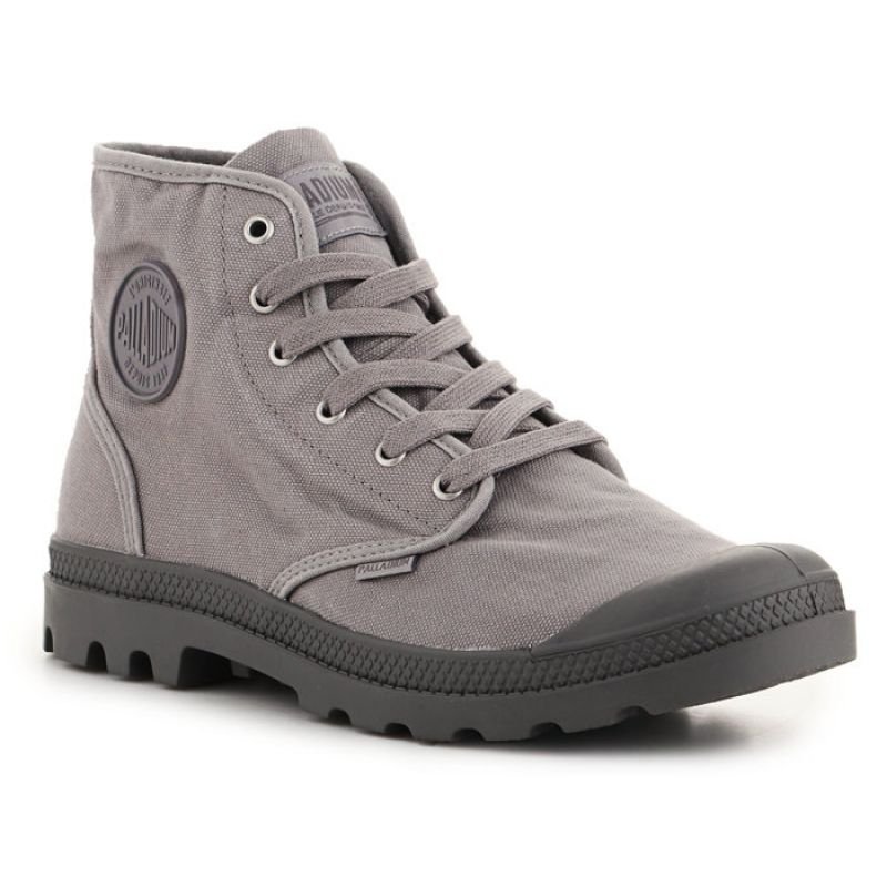 lupin-wear-ca-palladium-pampa-high-hi-m-02352-071-m-gray-flannel-shoes-744528 Palladium Pampa High Hi M 02352-071-M Gray Flannel shoes - Image 1