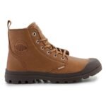 Palladium Pampa Zip Lth Ess U shoes 76888-252-M Dear Brown - Image 6