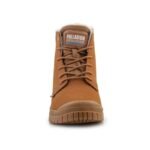 Palladium sp20 Cuff Leather Waterproof WL M 79067-257-M Mahogany shoes - Image 3