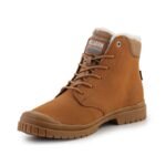 Palladium sp20 Cuff Leather Waterproof WL M 79067-257-M Mahogany shoes - Image 4