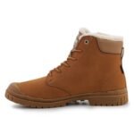 Palladium sp20 Cuff Leather Waterproof WL M 79067-257-M Mahogany shoes - Image 5