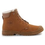 Palladium sp20 Cuff Leather Waterproof WL M 79067-257-M Mahogany shoes - Image 7