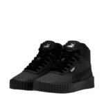 Puma Carina 3.0 Mid WTR Womens Shoes Black 402643 04 - Image 2