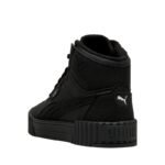 Puma Carina 3.0 Mid WTR Womens Shoes Black 402643 04 - Image 3