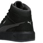Puma Carina Mia Mid WTR Womens Shoes Black 403584 03 - Image 3