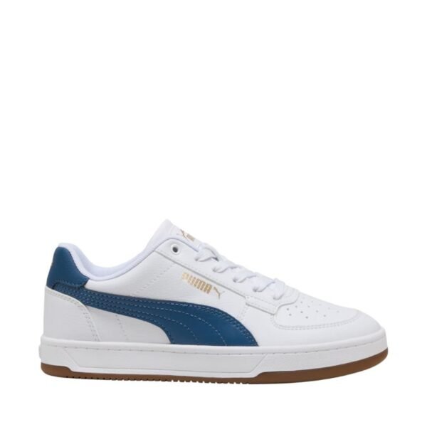 Puma Caven 2.0 childrens shoes white and blue 393837 57