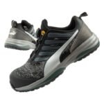 Puma Charge Black Disc Low S1P ESD HRO SRC Work Shoes Black BOA