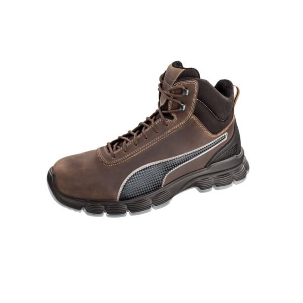 Puma Cordur Brown Mid M MLI-S14B9 dark brown shoes