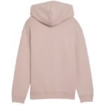 Puma ESS Centered Cat Logo Relaxed Hoodie for Kids Pink 692973 89 - Image 3