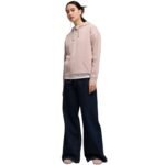 Puma ESS Centered Cat Logo Relaxed Hoodie Pink 692917 89 - Image 5