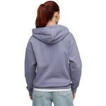 Puma ESS Centered Cat Logo Relaxed Hoodie Purple 692917 65 - Image 4
