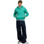 Puma ESS No. 1 Logo Centered Hoodie Green 692914 40 - Image 5