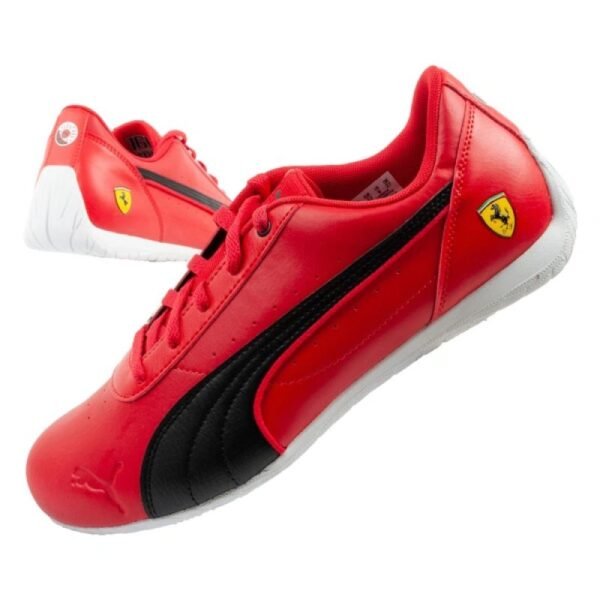 Puma mens sports shoes Ferrari Neo Cat Rosso Corsa fashionable comfortable red