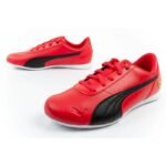 Puma mens sports shoes Ferrari Neo Cat Rosso Corsa fashionable comfortable red - Image 8