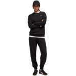 Puma Relaxed Sweat Suit Womens Tracksuit Black 691900 01