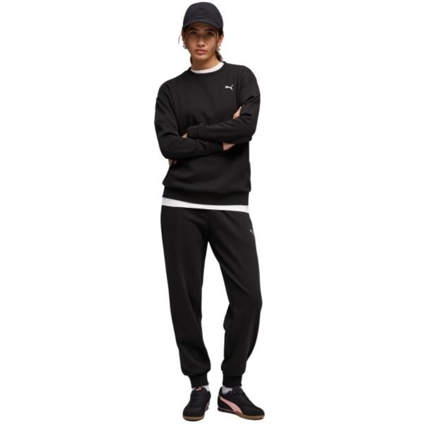 Puma Relaxed Sweat Suit Womens Tracksuit Black 691900 01