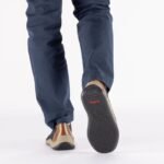 Rieker 05226-14 navy blue openwork leather shoes - Image 7