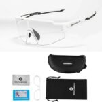 Rockbros 10172 Photochromic UV400 Cycling Glasses - White - Image 2