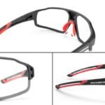 Rockbros SP216BK Photochromic UV400 Cycling Glasses - Black and Red - Image 5