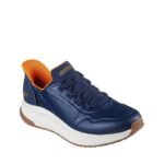 Skechers Bobs Squad 4 Direct Step Mens Shoes Navy Blue 118424 NVY - Image 2