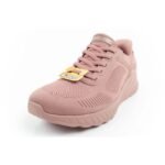 Skechers Bobs Squad-Chaos womens comfortable SLIP-INS sports shoes pink - Image 3