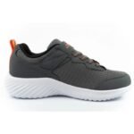 Skechers Bounder childrens sports shoes with Velcro, lightweight, fashionable gray - Image 4