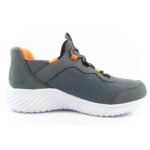 Skechers Bounder Slip-ins Junior Childrens Sports Shoes Gray - Image 4