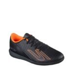 Skechers Club IC Football Boots Black and Orange 252136 BKOR - Image 2