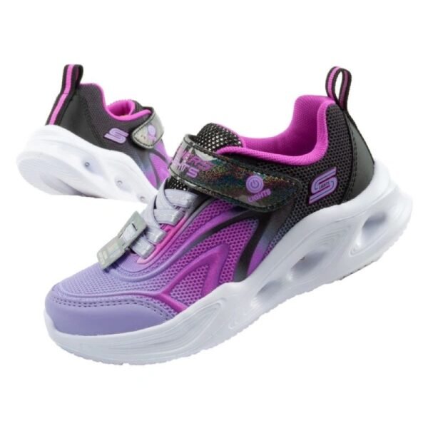 Skechers Color Breeze LED Childrens Sports Shoes for Girls