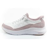 Skechers Contour Foam Womens Sports Shoes White SLIP-INS Comfortable - Image 2