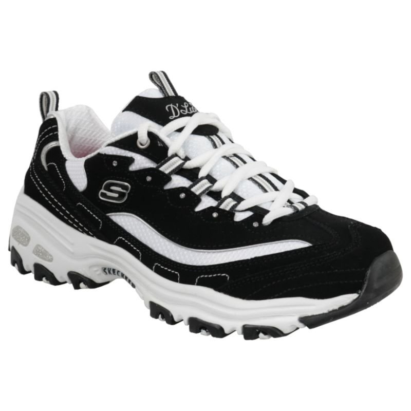 lupin-wear-ca-skechers-d-lites-biggest-fan-w-11930-bkw-shoes-505918 Skechers DLites Biggest Fan W 11930-BKW shoes - Image 1