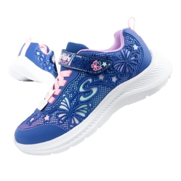Skechers Jumpsters Glitter Childrens Sports Shoes for Girls