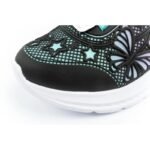 Skechers Jumpsters Glitter Childrens Sports Shoes for Girls - Image 4