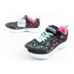 Skechers Jumpsters Glitter Childrens Sports Shoes for Girls - Image 6