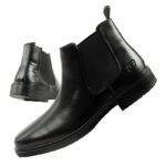 Skechers mens shoes Chelsea boots Miller-Boris elegant leather