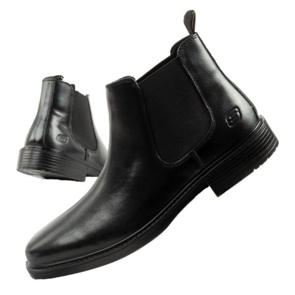 Skechers mens shoes Chelsea boots Miller-Boris elegant leather