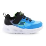 Skechers Meteor-Lights shoes - Krendox Jr 401495N-BKBL - Image 6