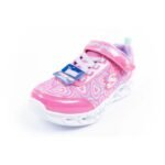 Skechers S Lighs-Heart comfortable LED sports shoes for girls - Image 3