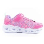 Skechers S Lighs-Heart comfortable LED sports shoes for girls - Image 4